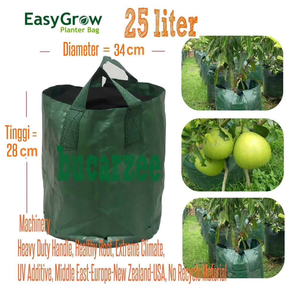 Jual Easy Grow Planter Bag 25 Liter | Shopee Indonesia