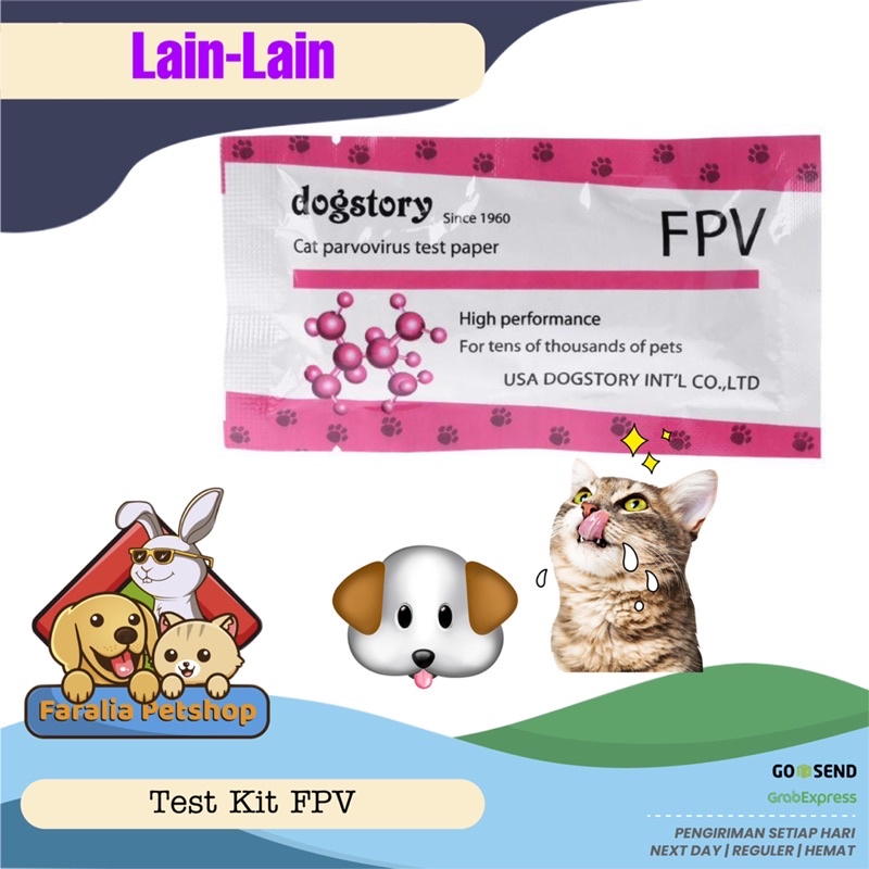 Jual Dog Story FPV Cat Alat Test Swab Kucing Feline Panleukopenia Virus ...