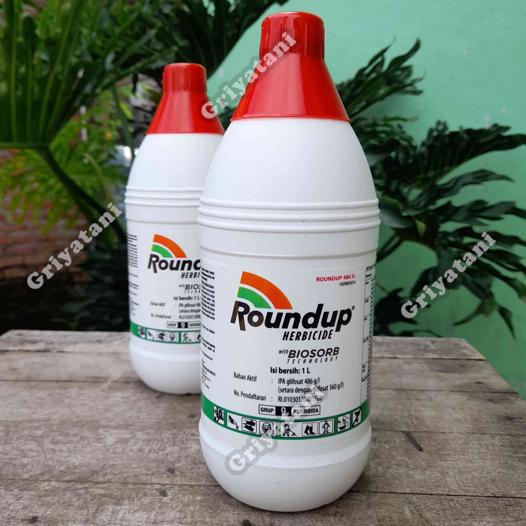 Jual Herbisida Roundup 486 Sl 1 Liter Shopee Indonesia