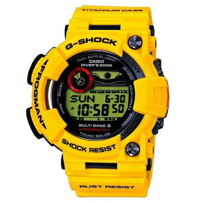 Kelebihan g shock frogman hot sale