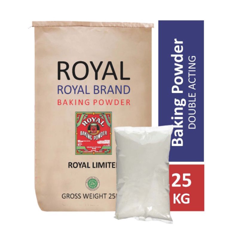 Jual Royal Baking Powder Double Acting Ex Amerika 1Kg Bahan