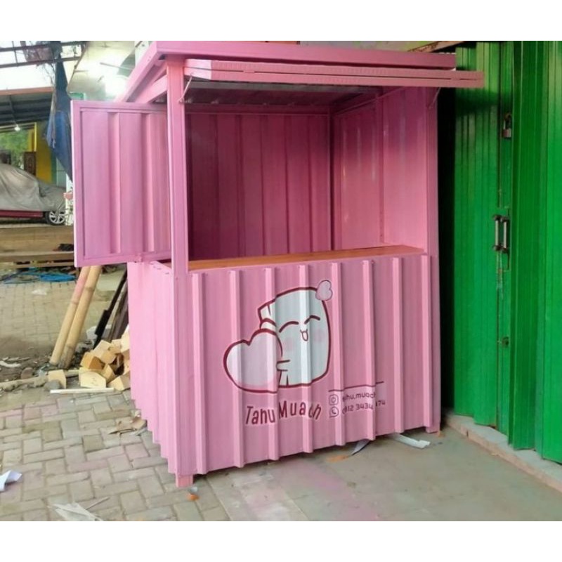 Jual Booth Container Gerobak Container Warung Container Murah Shopee Indonesia