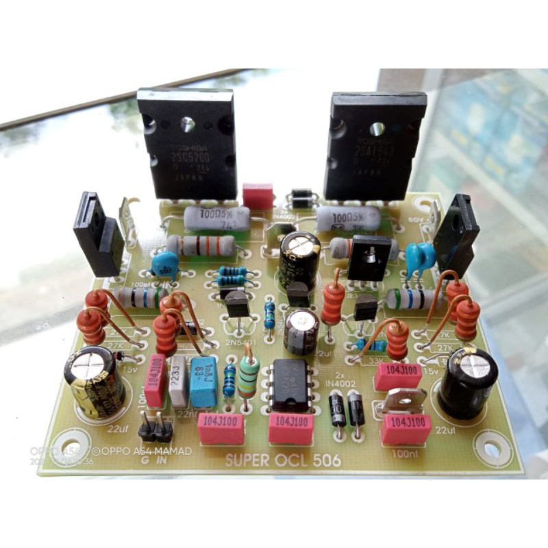 Jual DRIVER SUPER OCL 506 BALAP KOMPONEN HIGH QUALITY POWER AMPLIFIER