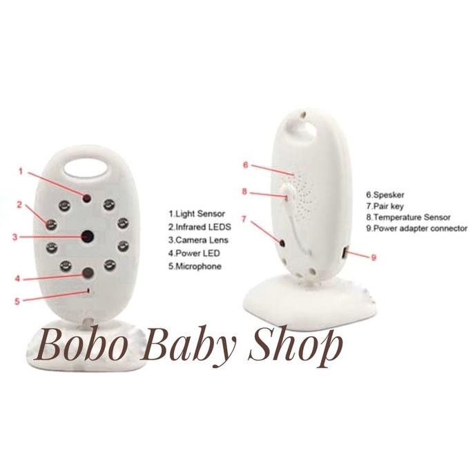 Jual NEW Color Video Baby Monitor VB601 Night Vision 2.0 Inch - 2 Way ...