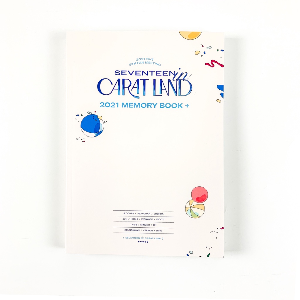 Jual [sharing] SEVENTEEN in CARAT LAND 2021 - MEMORY BOOK +