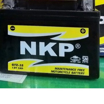 Jual Aki Motor GTZ5S MF NKP | Shopee Indonesia