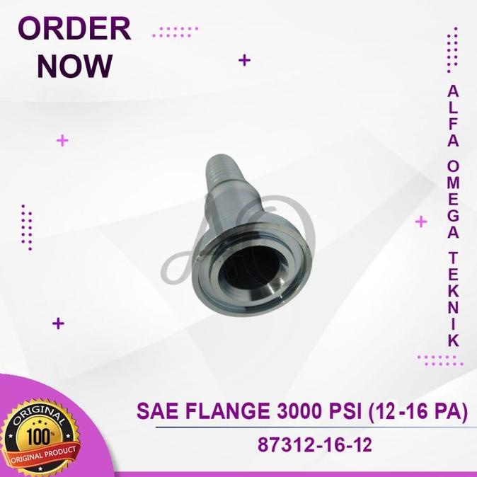 Jual HYDRAULIC FITTING 12-16 PA NEPEL SELANG HIDROLIK 87312-16-12 ...