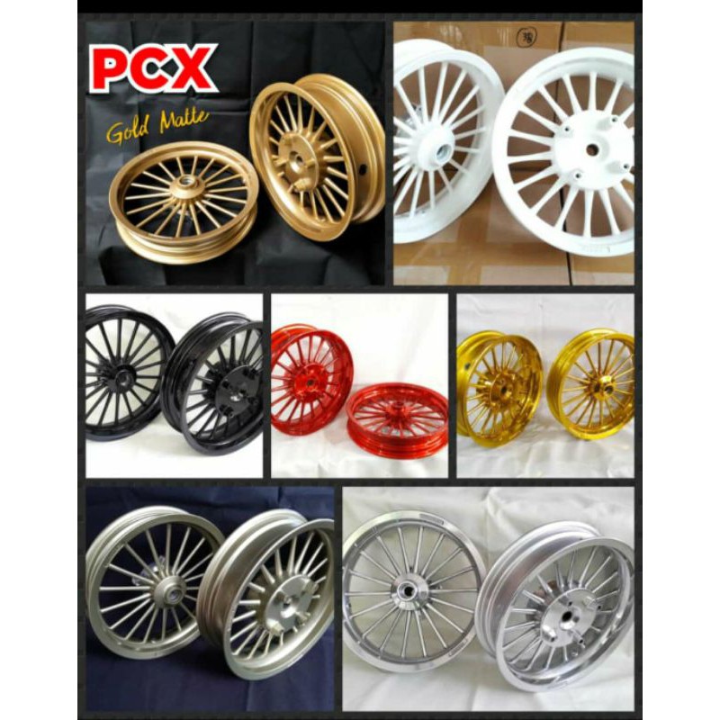 Jual velg racing honda PCX 150 model classic merk Power | Shopee Indonesia