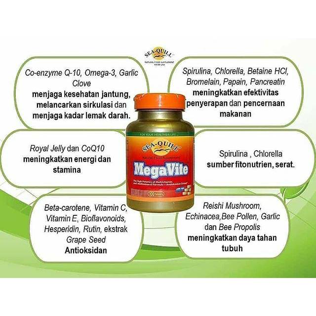 Jual Megavite Multivitamin Mineral | Shopee Indonesia