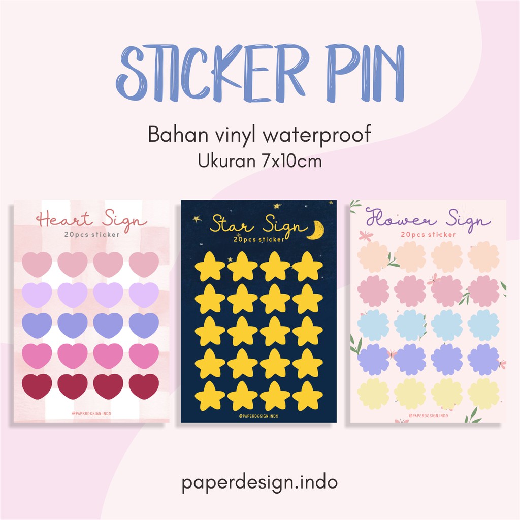 Jual STICKER LABEL DECORATION SCRAPBOOK, NOTES, CASE HP, DLL STIKER ...