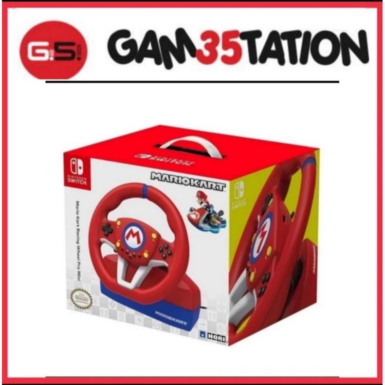 Jual NINTENDO SWITCH HORI MARIO KART RACING WHEEL PRO MINI STIR
