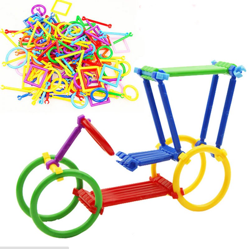 Jual [COD] Mainan Edukasi Anak Cewek Cowok Building Blocks Stick 500 ...