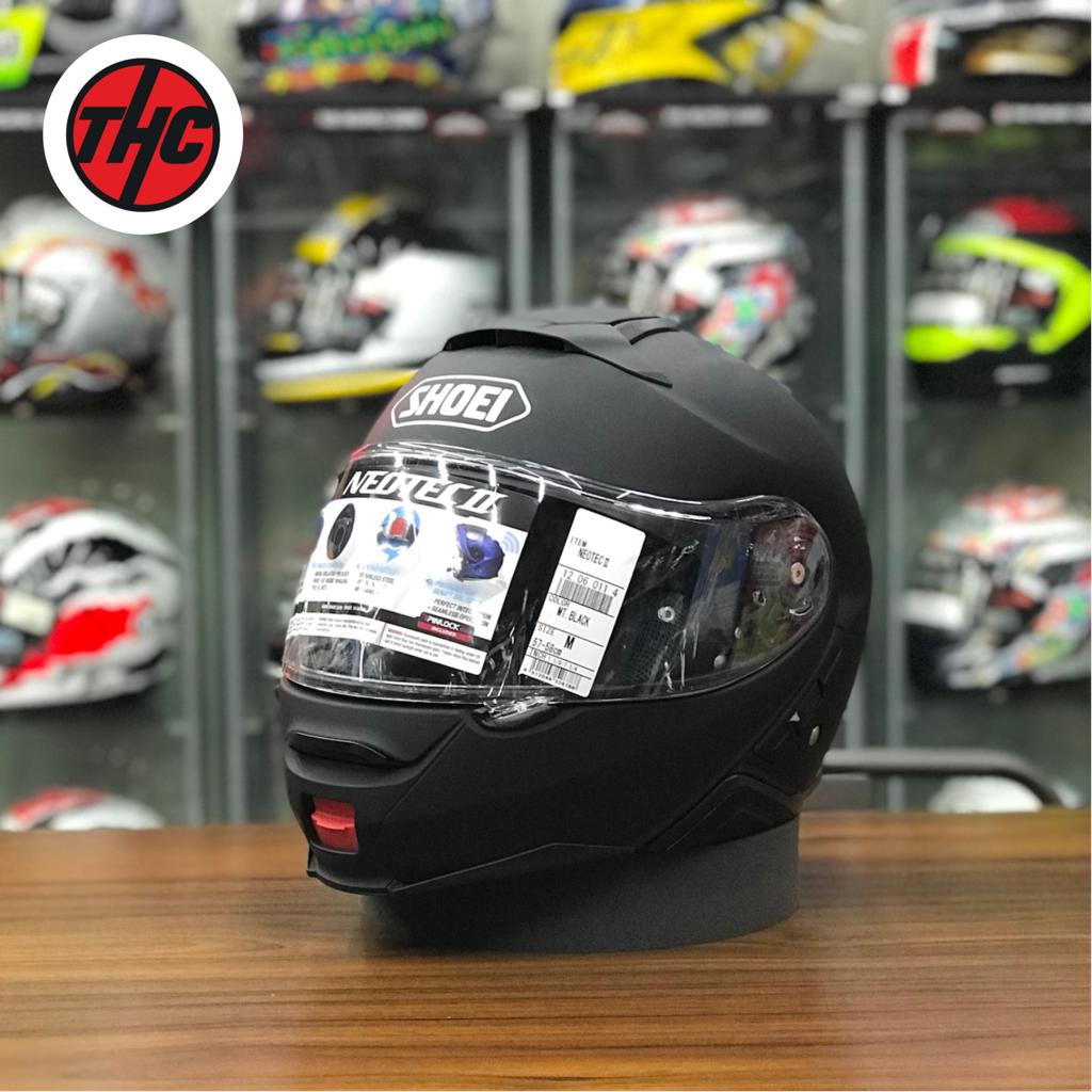 SHOEI  NEOTEC2 マットブラックL  SENA SRL2付き Shoei Neotec II Matte Black Helmet - Speed Addicts