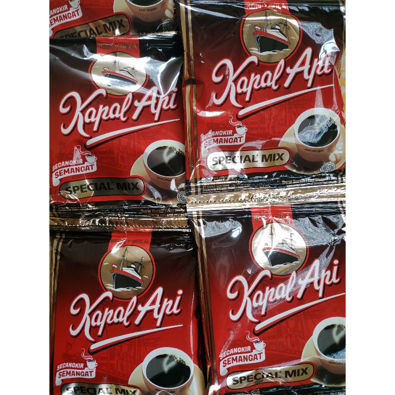 Jual Kopi kapal api special mix 24 gr kurir hanya j&t atau jne | Shopee ...