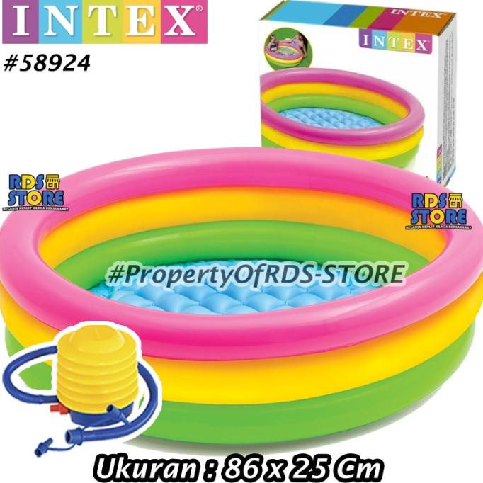 Jual Intex Kolam Renang Anak Kolam Mandi Bola 86 x 25 cm | Shopee Indonesia