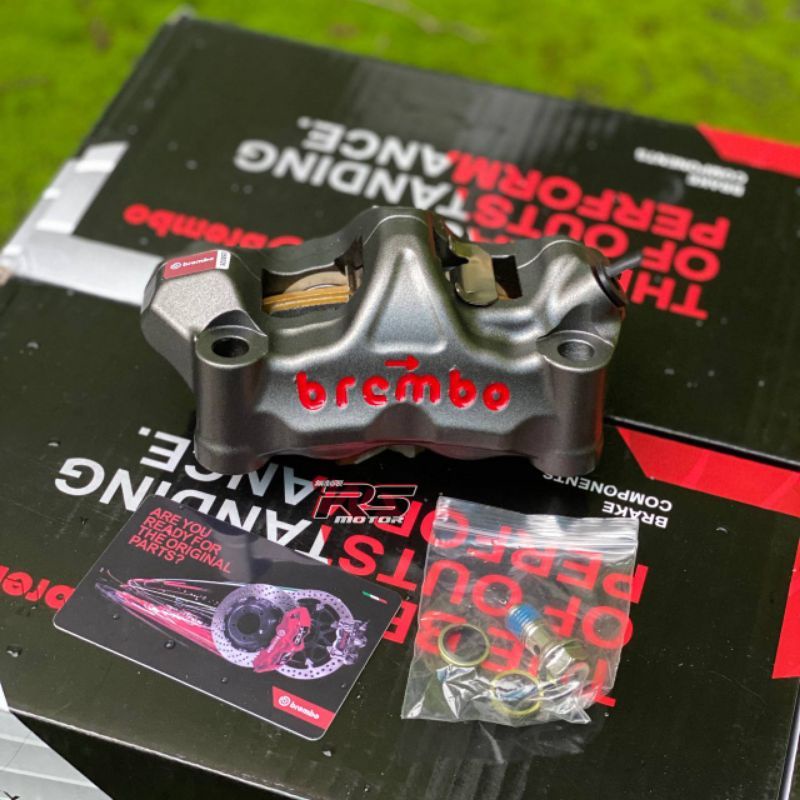 Jual Kaliper Brembo Gp4rx Original Import 4p Abu Abu Titanium | Shopee ...