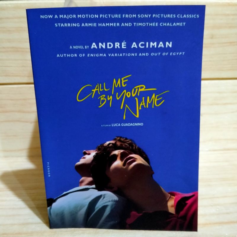 Jual Call Me By Your Name By Andre Aciman Shopee Indonesia