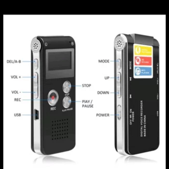 Jual Portable Digital Audio Voice Recorder Recording USB Alat rekam ...