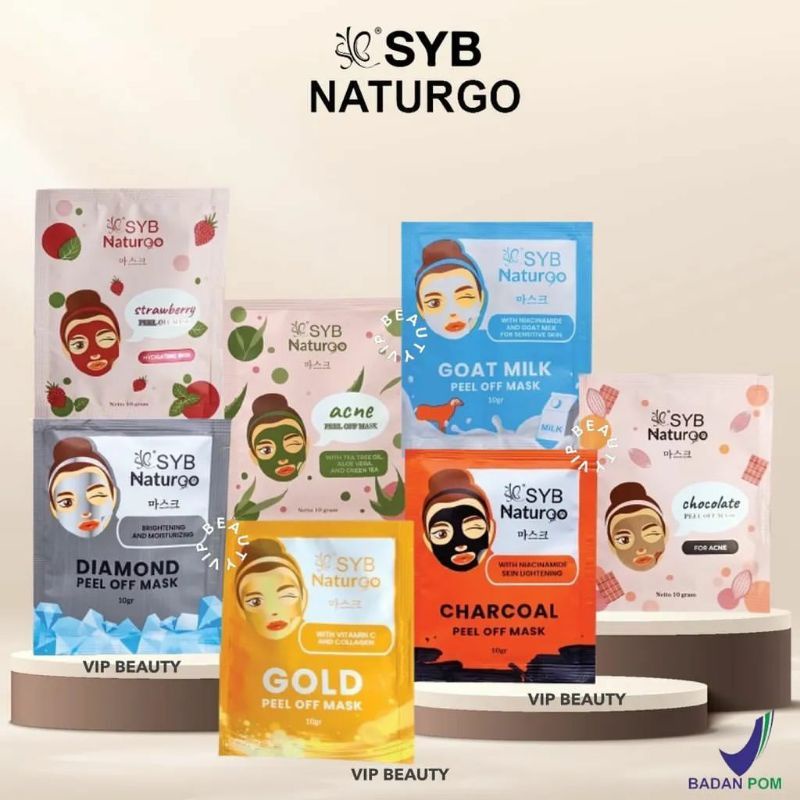 Jual Syb Naturgo Peel Off Mask Gr Shopee Indonesia