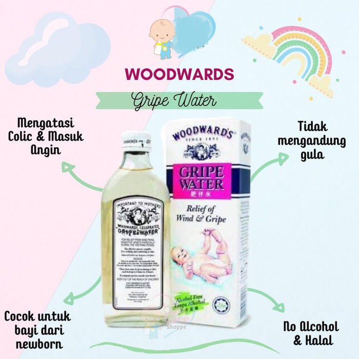 Woodwards gripe store water untuk bayi