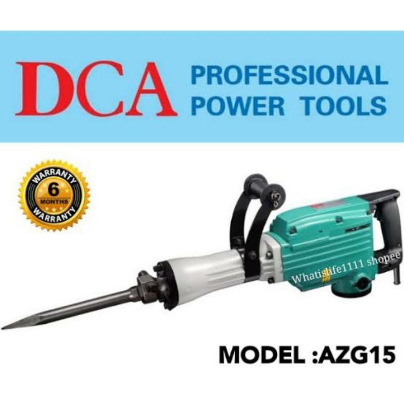 Mesin Bobok Aspal Demolition Hammer DCA AZG15 AZG 15