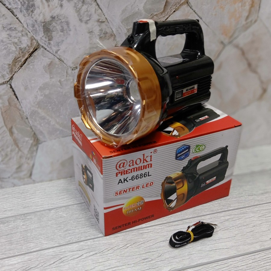 Jual COD SENTER LED JUMBO 20W AOKI AK-6686L//SENTER AOKI AK-6686L ...