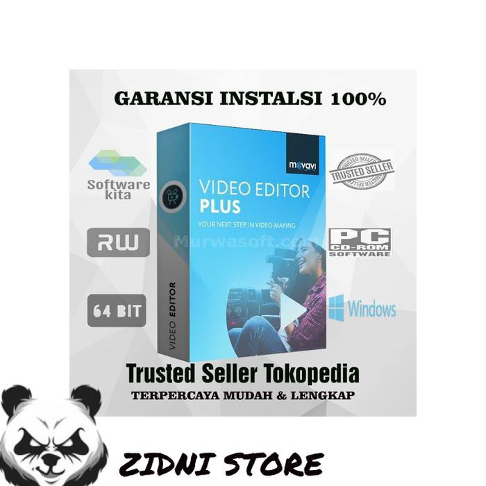 Jual SOFTWARE APLIKASI SWA681 MOVAVI VIDEO EDITOR 15 FULL VERSION
