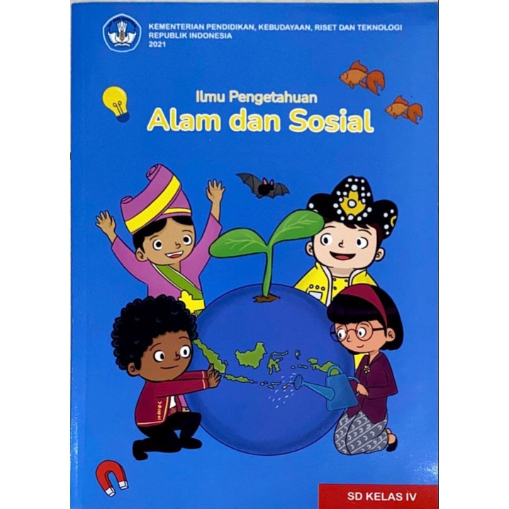 Jual Ilmu Pengetahuan Alam dan Sosial SD Kelas 4 IV Kurikulum Merdeka ...