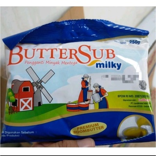 Jual BUTTERSUB MILKY Rasa Susu / Mentega Roombutter Premium / Butter ...