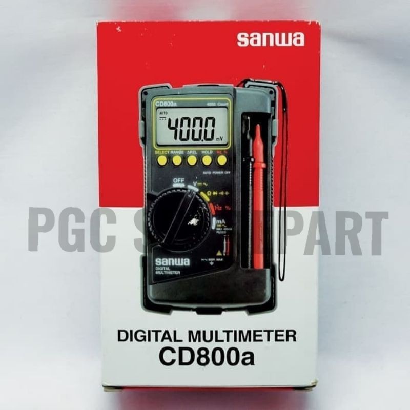 Jual Multimeter Digital Sanwa CD800a CD 800A Japan Original