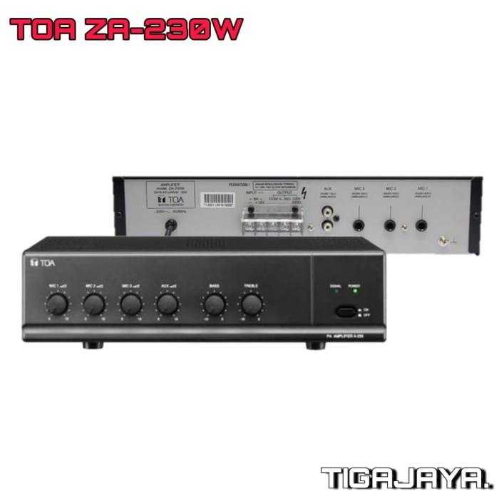 Jual Ampli Toa / Amplifier /Mixer Amplifier Toa Za 230 W / 230W (30W