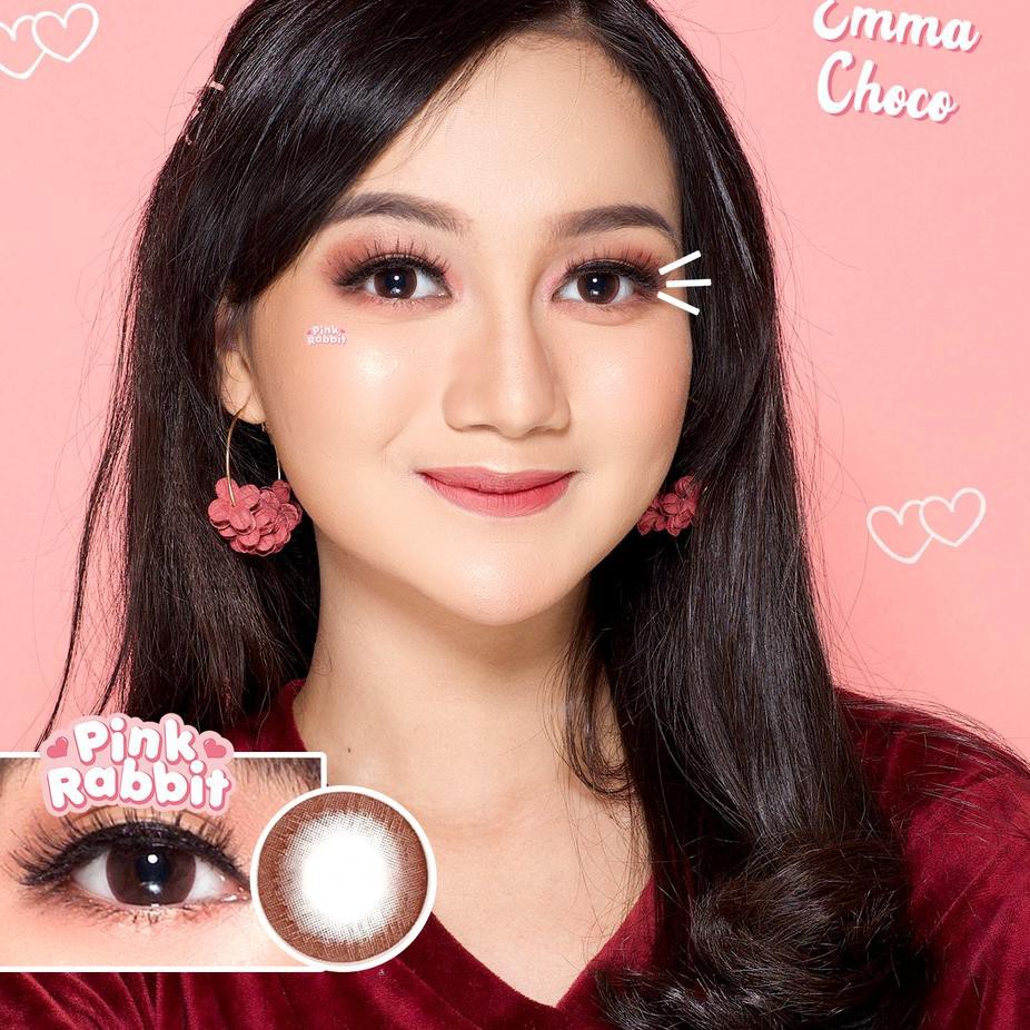 Jual Pink Rabbit Emma Choco Softlens | Shopee Indonesia