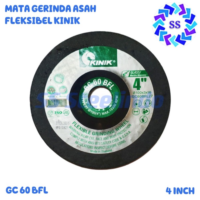 Jual Batu Gerinda Kinix 4 GC60 Flexible Kinix gc60 - Kab. Bekasi