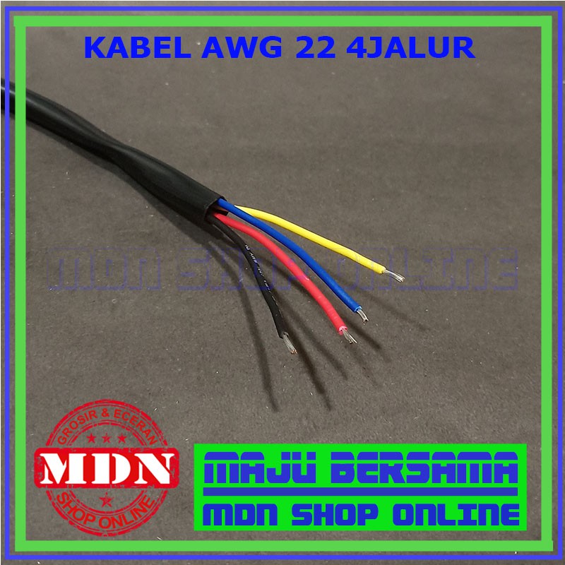 Jual Kabel AWG 22 4Jalur Original Jual Per 1Meter | Shopee Indonesia