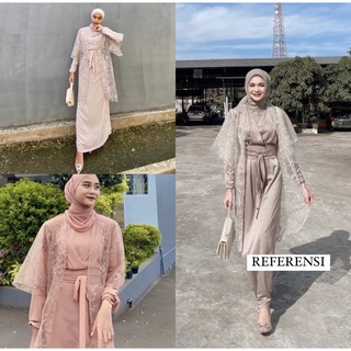 Jual PALING MURAH - RAYYA LUCIA BROKAT DRESS SERIES//GAMIS MAXY FREE ...