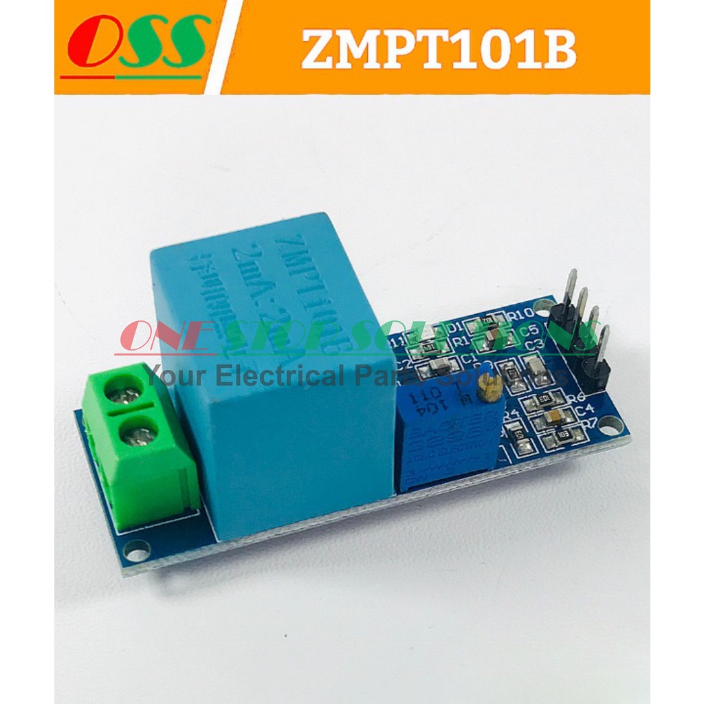 Jual ZMPT101B ZMPT 101B SENSOR TEGANGAN LISTRIK PLN 220V 250V AC ...