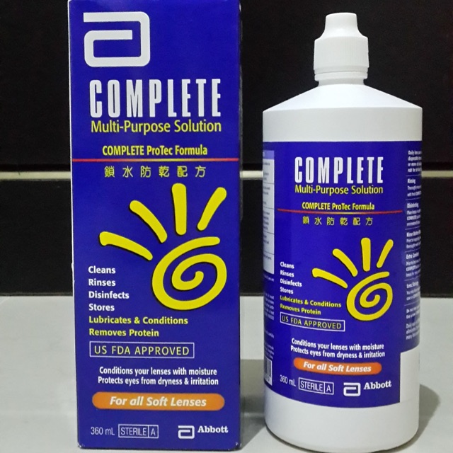 Jual CAIRAN SOFTLENS / COMPLETE 350ml | Shopee Indonesia