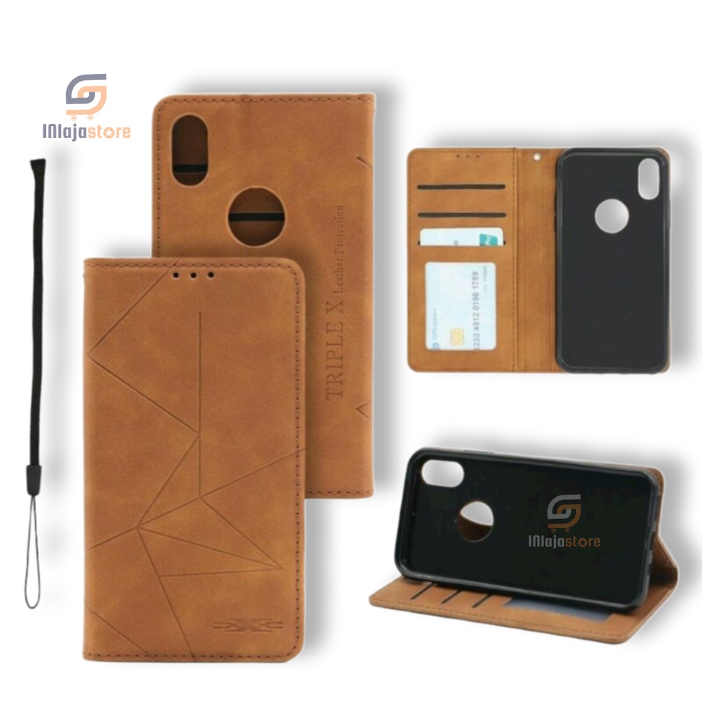 Jual Flip Leather Case Cover Wallet Magnet Oppo F1s F1+ F3 F3+ F5