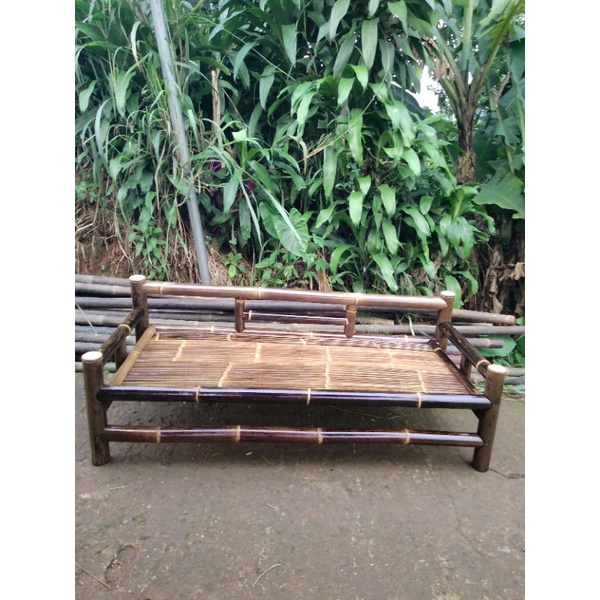 Jual Bale Bambu/kursi Bambu Tradisional..bahan Bambu Hitam Berkualitas ...