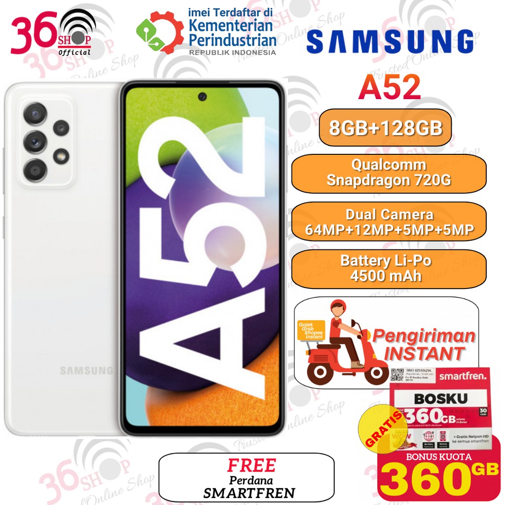 Jual Samsung Galaxy A52 + A51 8GB+128GB/8+256GB Garansi Resmi SEIN ...