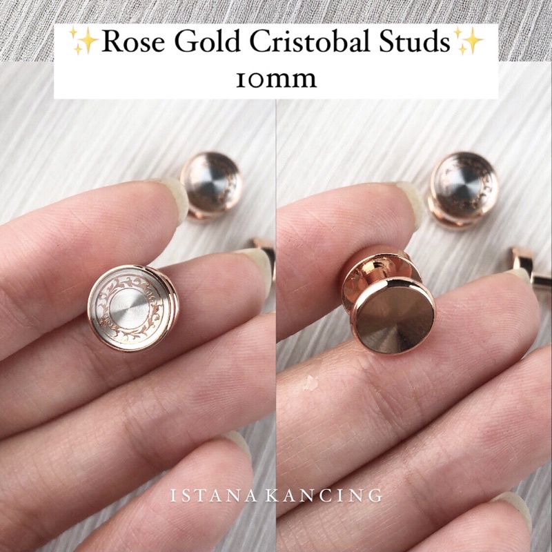 Jual Kancing Kemeja Tuxedo Studs ECER Harga per Satuan | Butang Melayu ...