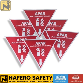 Jual Stiker K3 Alat Pemadam Api Ringan APAR/Sticker HSE light fire ...