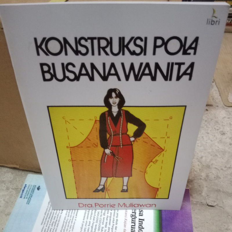 Jual Kontruksi Pola Busana Wanita By Dra Porrie Muliawan Shopee Indonesia 0911