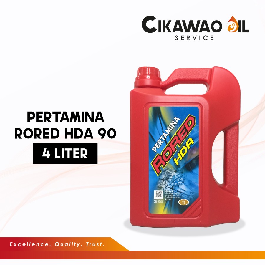 Jual Oli Transmisi/Gardan Rored HDA 90 GL-5 4L | Shopee Indonesia