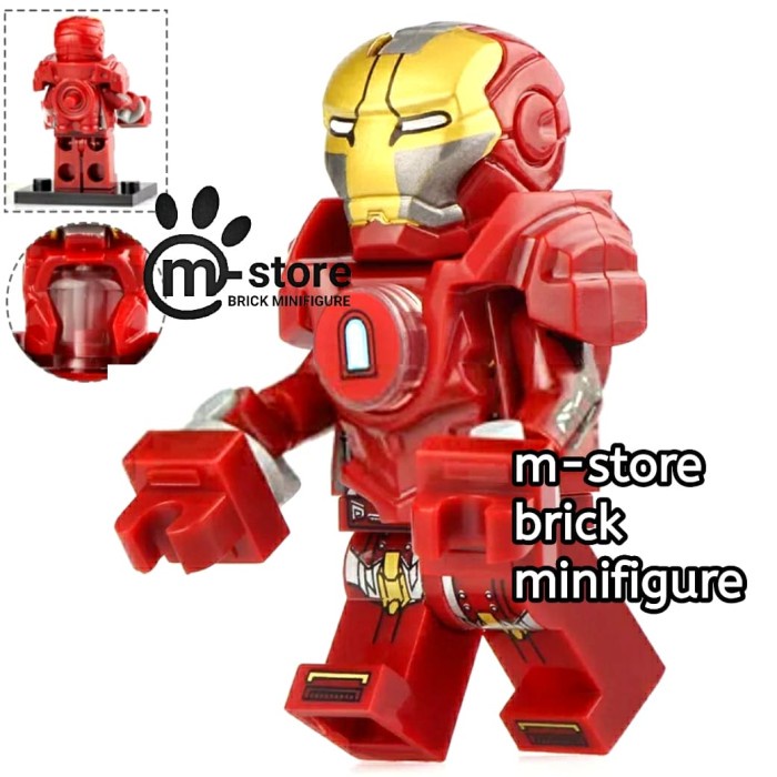 Jual Eklusif Lego Iron Man Ironman Mark 35 Mk 35 Mark Xxxv Red Snapper Minifigure Berkualitas Shopee Indonesia