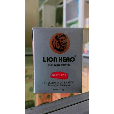 Jual Lion Head Balsem Putih Cap Singa 13 g | Shopee Indonesia