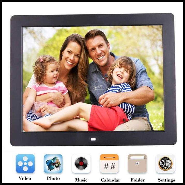 Jual Digital Photo Frame 12 Inch Bingkai Frame Foto Digital Evd Dpf 12 Shopee Indonesia