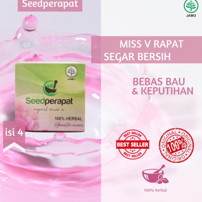 Jual Obat Jamu Seedperapat Merapatkan Miss V Obat Perapat Kewanitaan Isi 4 New Produk Shopee 