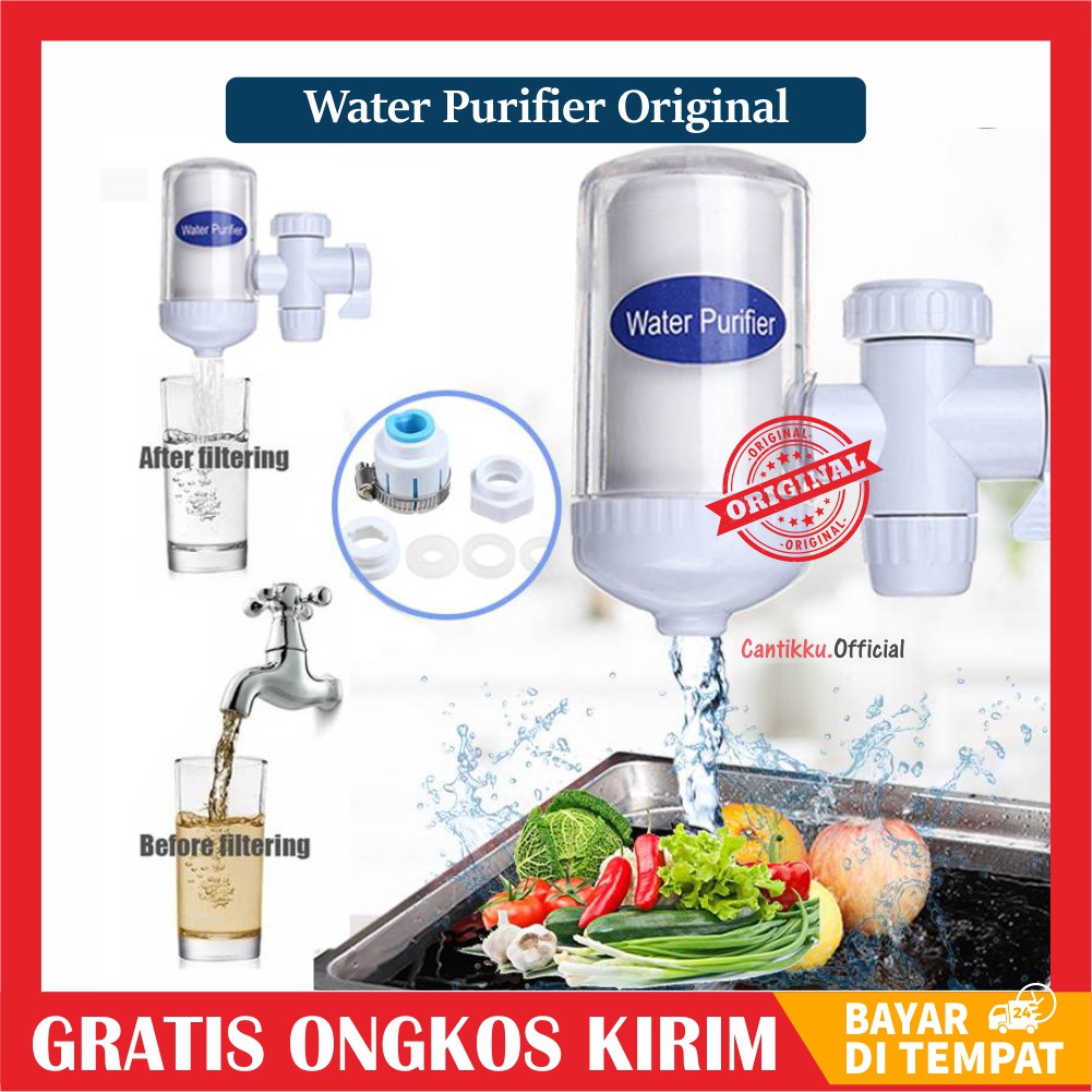 Jual Penyaring Air Keran Bergaransi Water Purifier Filter Kran Wastafel