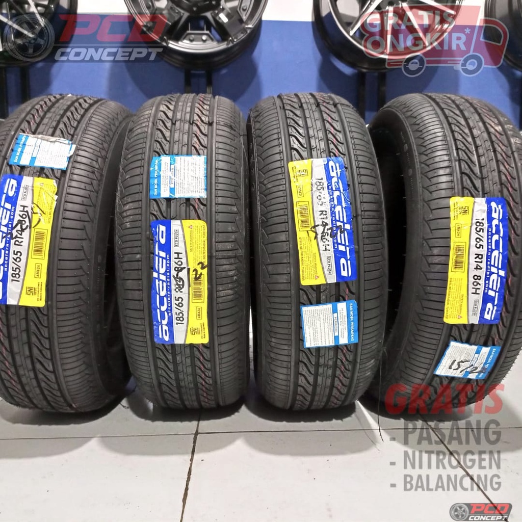 Jual BAN MOBIL 185 65 R14 ACCELERA ECOPLUSH BUKAN DUNLOP BAN MOBIL ...